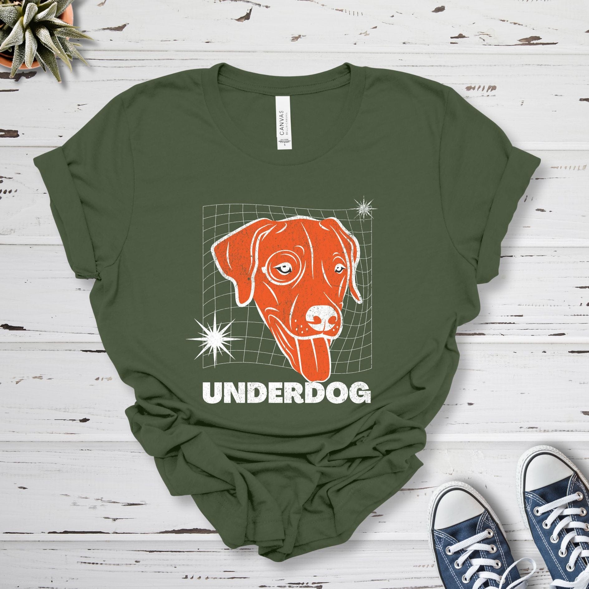 T-Shirt Military Green / S Underdog Premium Unisex T-Shirt --reallyintothat