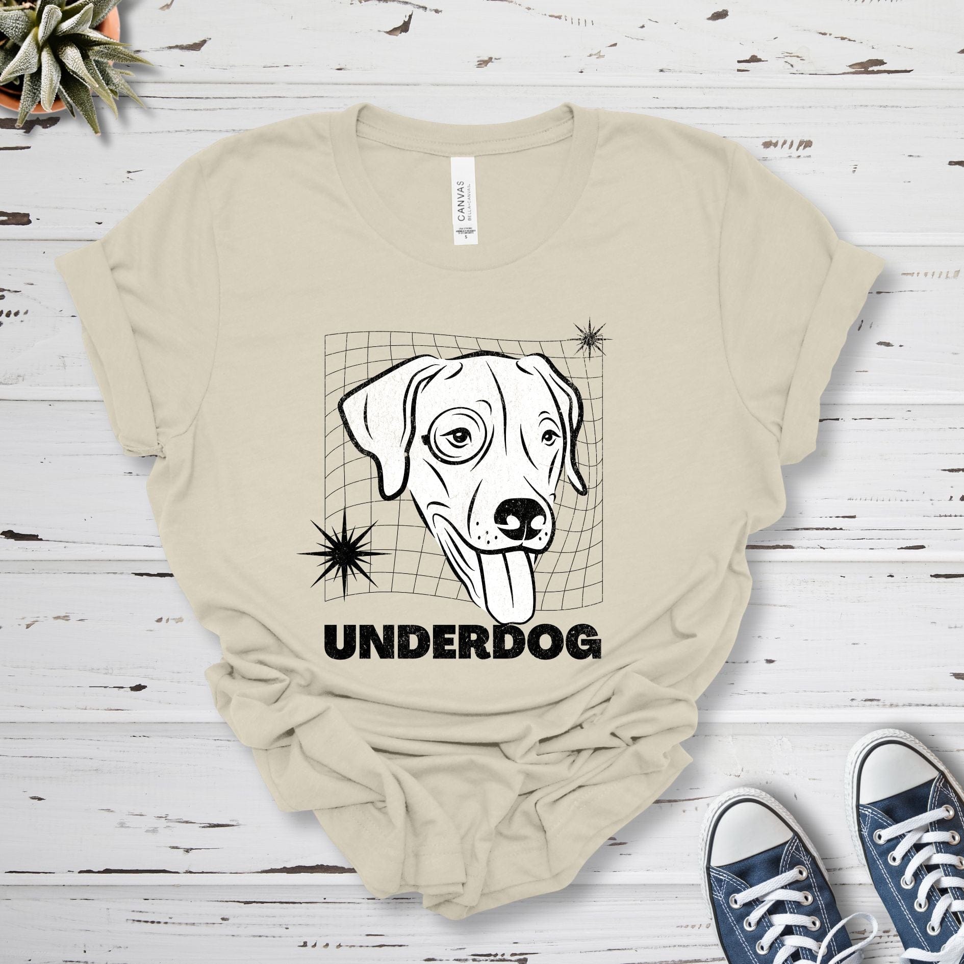 T-Shirt Natural / S Underdog Premium Unisex T-Shirt --reallyintothat